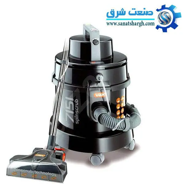 دستگاه جاروبروقی صنعتی چندمنظوره برای نظافت آب و خاک، شستشوی فرش، موکت، مبل و کف