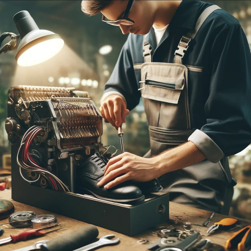 تعمیر دستگاه واکس کفش