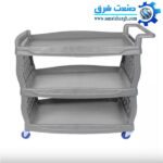 ترولی سه طبقه حمل غذا
