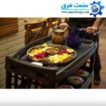 ترولی سه طبقه حمل غذا