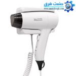 سشوار دیواری هتلی Sola HSD D90297 با طراحی کم‌حجم و قابلیت نصب آسان
