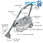 دستگاه مبل شوی و فرش شوی