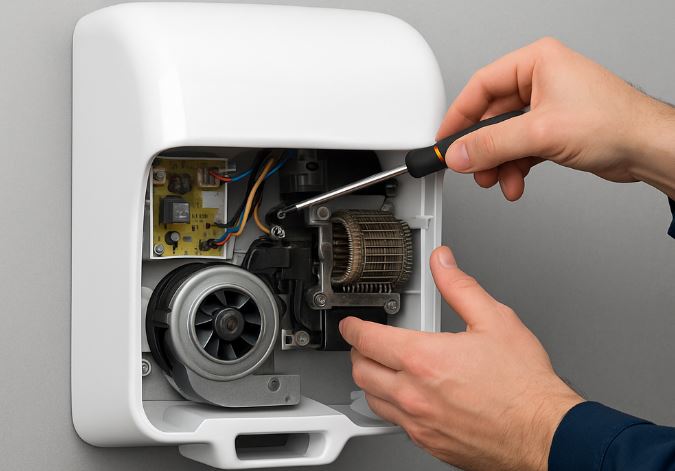 دست خشک کن برقی