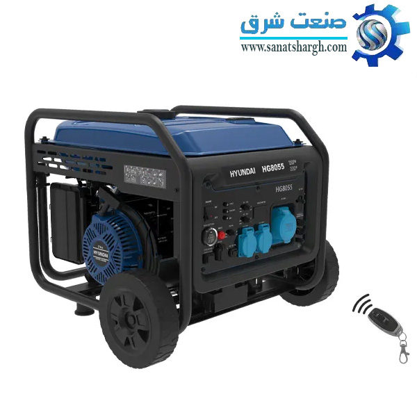 موتور-برق-اینورتر-بنزینی-HG-8055 موتور-برق-اینورتر-بنزینی-HG-8055